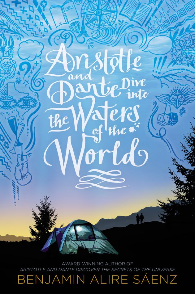Book cover for Aristotle and Dante Dive into the Waters of the World by Benjamin Alire Sáenz