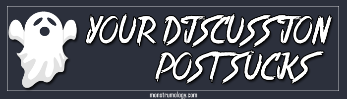 5 Reasons Why I Didn�t Like Your Discussion Post